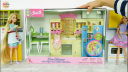 آشپزخانه جدید باربی و لوازم اش...