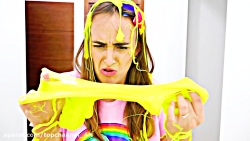 ولاد و نیکیتا  بازی با اسلایم