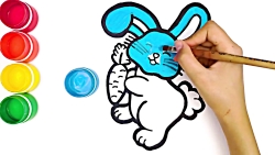 نقاشی خرگوش زرنگ