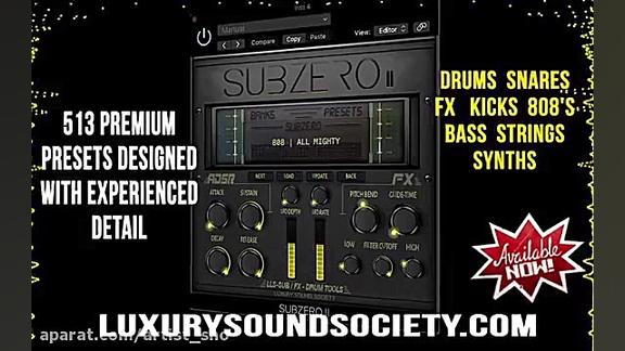 دانلود نسخه جدید پلاگین سمپلر Luxury Sound Society Subzero ii دندانپزشکی کودکان