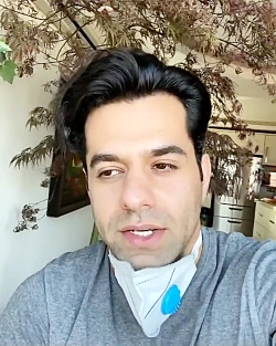 صحبت های رضا بهرام بعد از مبتل...