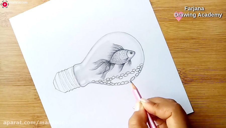 آموزش گام به گام طراحی با مداد...