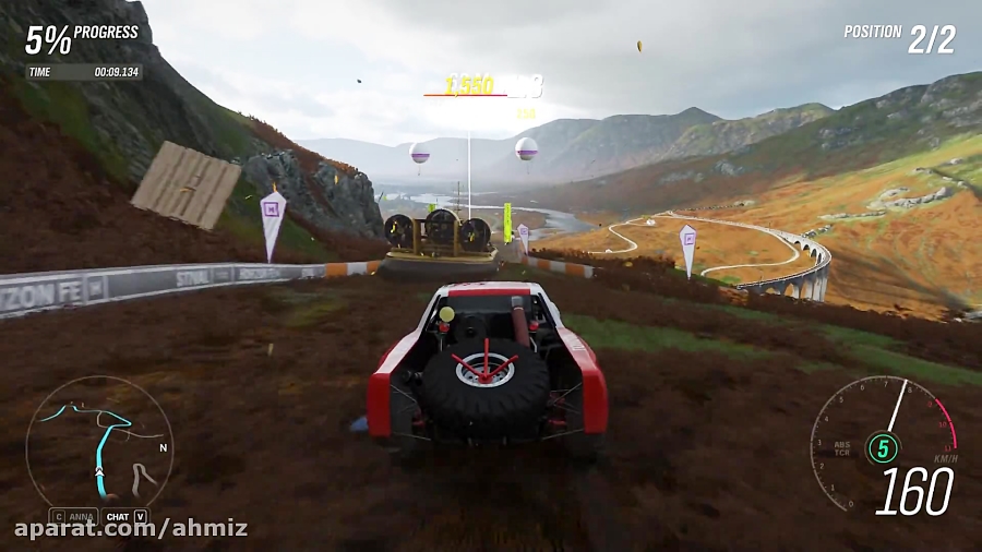 مسابقه با Hovercraft در Forza Horizon 4