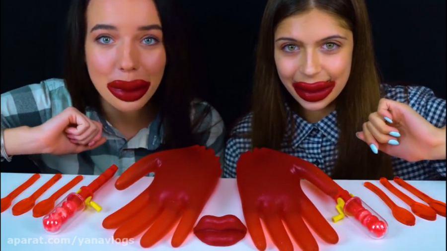 چالش اسمر  ژله قرمز