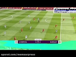 خلاصه بازی لیورپول 1 - برنلی 1