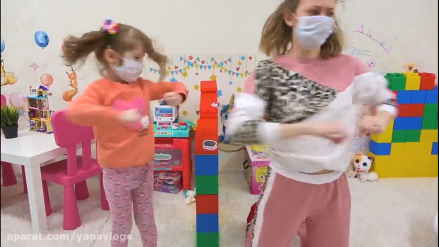 ایوا به جنگ ویروس میره