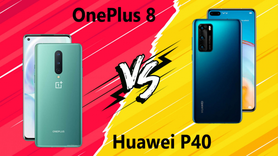 مقایسه Huawei P40 با OnePlus 8