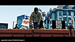 تظاهرات ضد نژاد پرستی در GTA V (شعار BLACK LIVES MATTER)