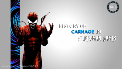 تاریخچه حضور شخصیت Carnage در بازی های مرد عنکبوتی