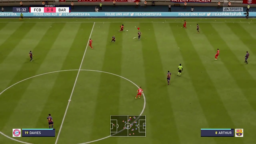 گیم پلی من از بازی FIFA2020 PS4
