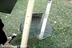 چگونه یک منقل تاشو زغالی را بر...