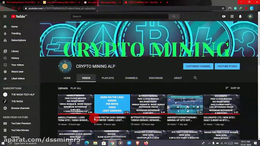 (dssminer , com) , NEW , BITCOIN , CLOUD , MINING , SITE , XASHBITMINING , DAILY , 0000164B , 0000164BTC , INVESTMENT , PROOF , PAYMENT-WTufV1dqNUY , (we , suggest , dssminer , com , cloud , mining , website , with , automatic , trading , robot , please , join , and , mine , bitcoin , altcoins , instead , miners , instagram , litecoin , ,dash , ,doge , coin , , , monero , etherium,x11 , sha256 , )