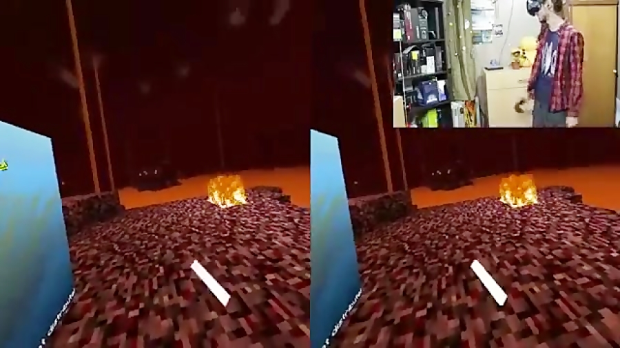 Minecraft VR دارم خواب میبینم؟ماین کرافت وی آر