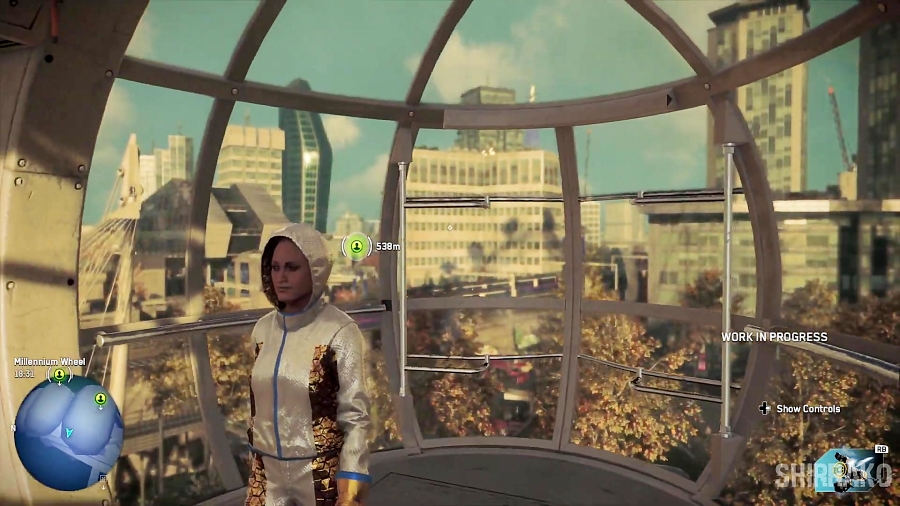 گیم پلی بازی Watch Dogs Legion London Eye Ride