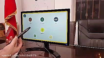 اموزش استفاده چارت بینایی سنجی دیجیتال مدل MiniVision ECO منافذ باز پوست