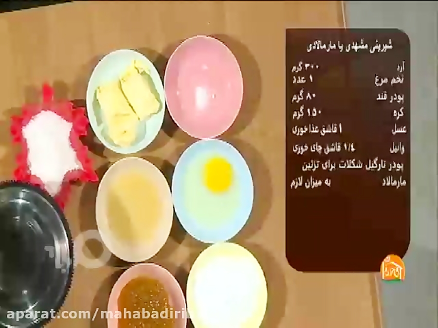 آموزش شیرینی مارمالاد