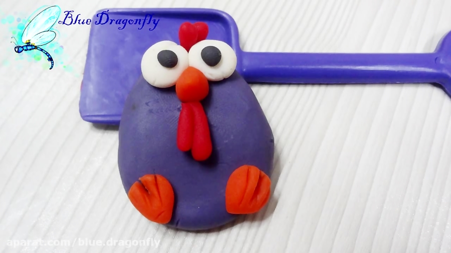 کاردستی با خمیر  آموزش ساخت حی...