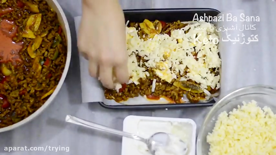 رسپی کتو طرز تهیه لازانیای مخصوص رژیم غذایی کتوژنیک