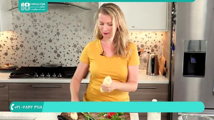 آموزش آشپزی | شیرینی پزی | آشپزی آسان و حرفه ای ( سالاد ذرت ) 02128423118