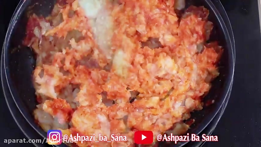 املت گوجه رستورانهای شمال - خاگینه