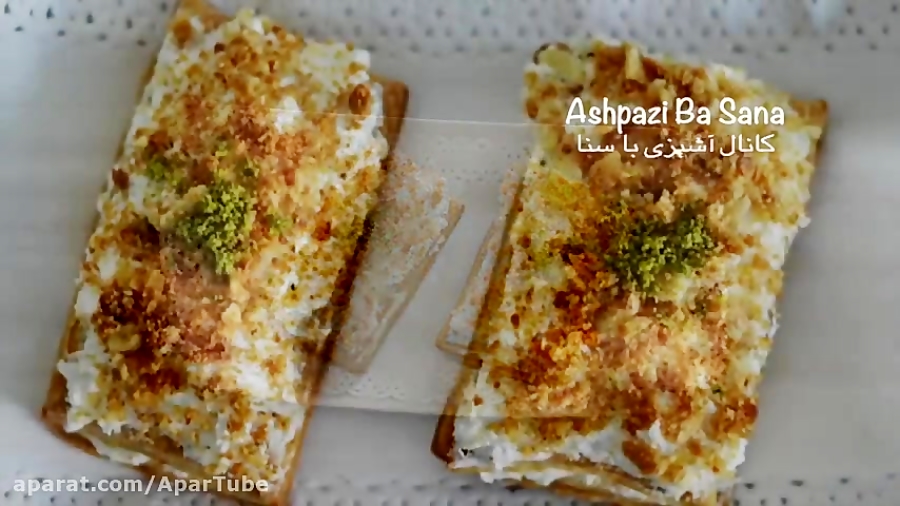 طرز تهیه شیرینی ناپلئونی کاملا با طعم و مزه قنادیهای ایران