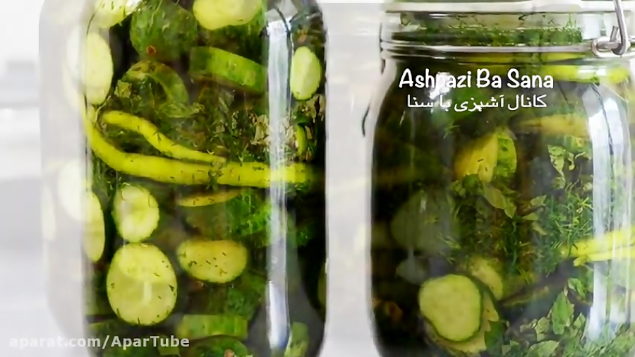 طرز تهیه ترشی خیار و شوید (خیارشور)