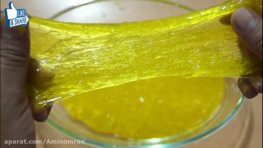 آموزش ساخت اسلایم آسون، بدون چ...