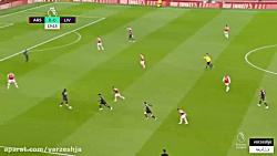 خلاصه بازی آرسنال 2_1 لیورپول