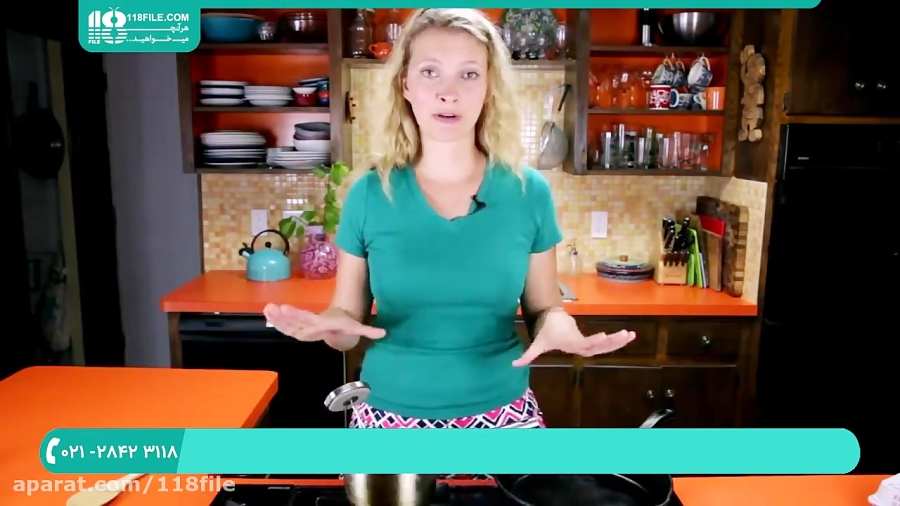 آموزش آشپزی | شیرینی پزی | آشپزی آسان و حرفه ای ( صبحانه مقوی ) 02128423118