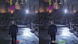 مقایسه فریم ریت بازی ها RX 570 vs GTX 1650 Super