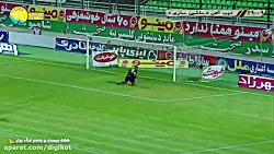 خلاصه بازی ذوب‌آهن 1  2 م...