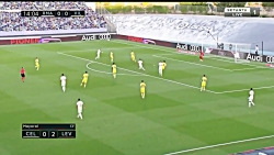 خلاصه بازی رئال مادرید 2 - ویا...