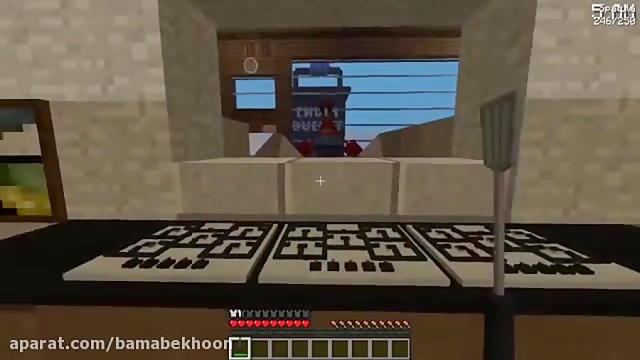 گیم پلی بازی ماینکرافت - باب اسفنجی و هشت پا در ماین کرافت