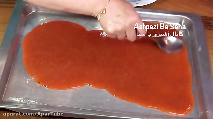 لواشک خانگی ترش درست مثل لواشکهای تجریش