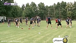 حاشیه ای عجیب در تمرین تیم شهر...