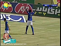 گل های بازی صنعت نفت آبادان صف...