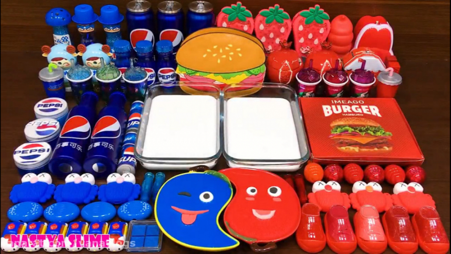 اسلایم پپسی و همبرگر