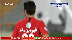 خلاصه بازی پرسپولیس و فولاد.