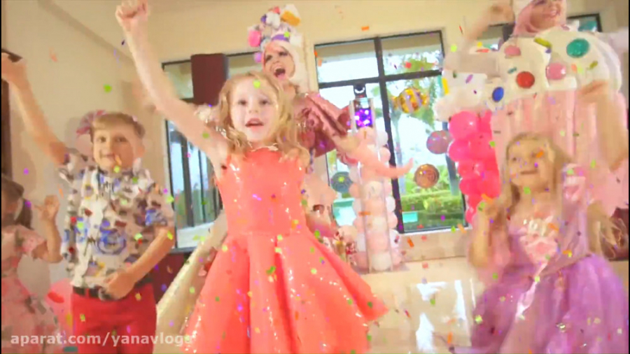 ناستیا و دیانا و روما  -  جشن...