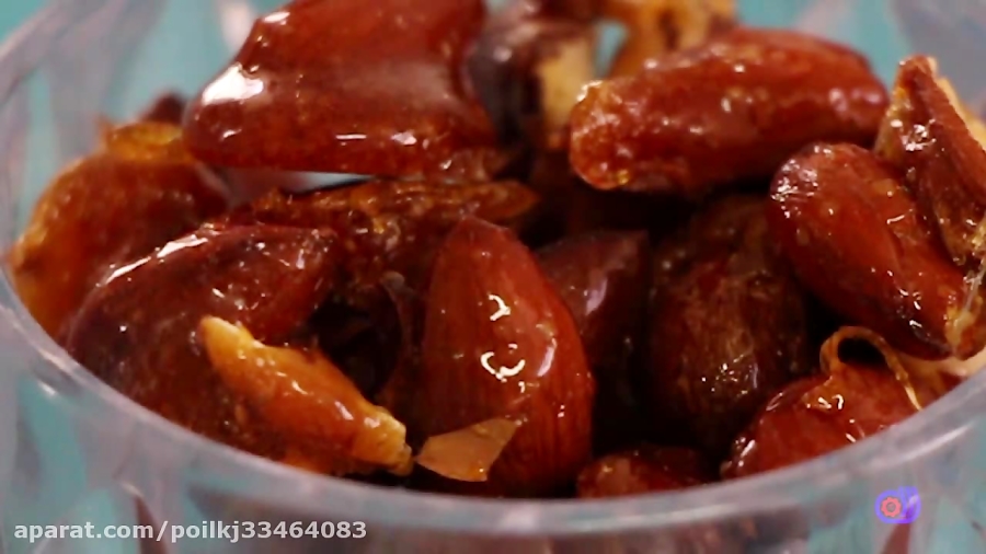 آموزش شیرینی پزی-خانم شعبانی- بادام سوخته