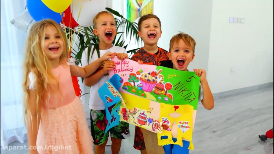 ولاد و نیکی  تولدت مبارک نیکی!...