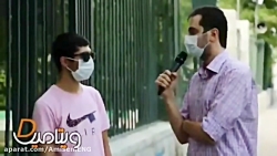 مصاحبه ی مردمی در مورد قرارداد...