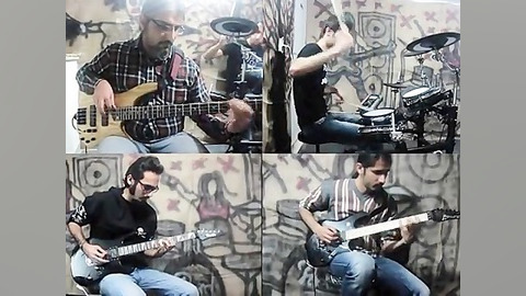 تبلیغ گروه wake of shame گروه پروگرسیو در مشهد کامپوزیت ونیر