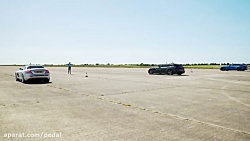 رقابت جالب مرسدس SLR با آستون...