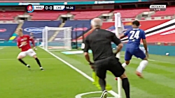 خلاصه بازی منچستریونایتد 1 - چ...