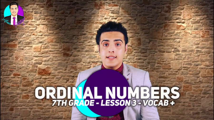ویدیو آموزش اعداد ترتیبی به زبان انگلیسی
