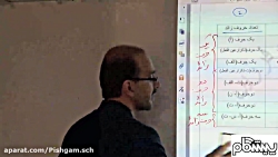 ویدیو قواعد درس 3 و4 عربی دهم