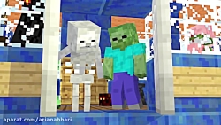 چالش فورتنایت در مدرسه هیولا ه...