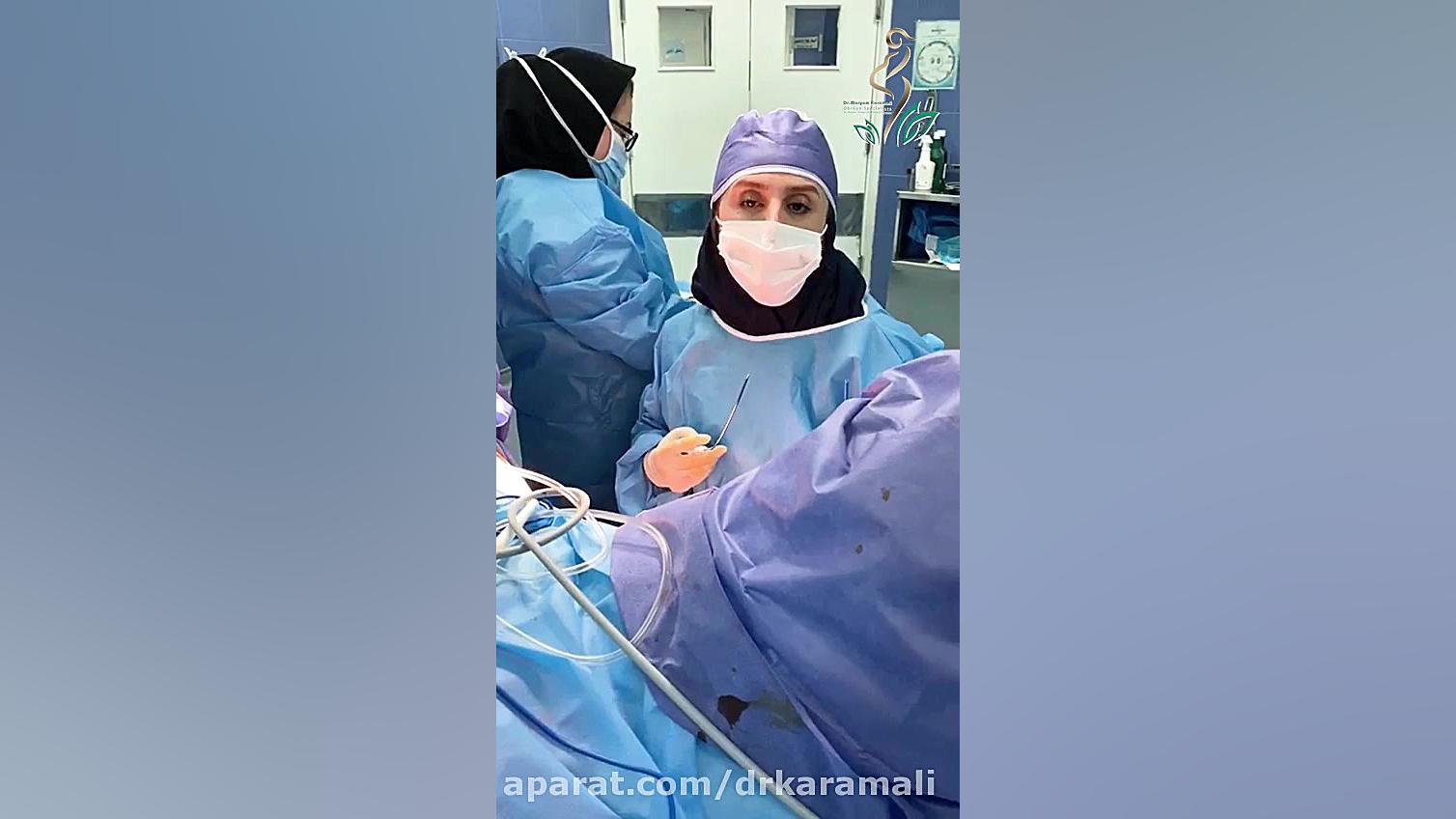 فیلم جراحی بی اختیاری ادرار شدید در اتاق عمل دندان شیری