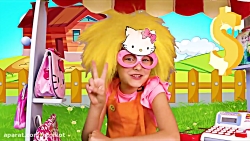 ساشا و ماشا  پیک نیک با اسباب...